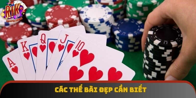 Các thế bài đẹp cần biết